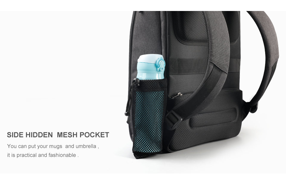 Mochila Ejecutiva Gris T-B3305A