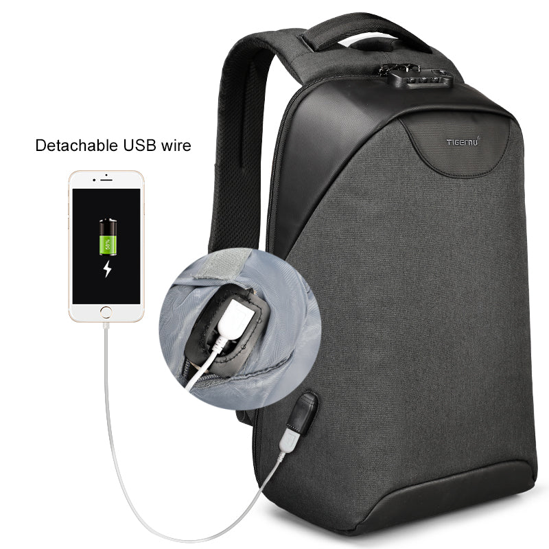 Mochila Ejecutiva Negro T-B3611