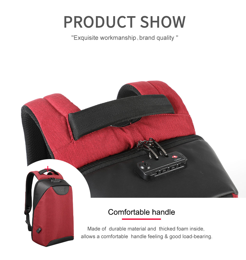 Mochila Ejecutiva Rojo T-B3611