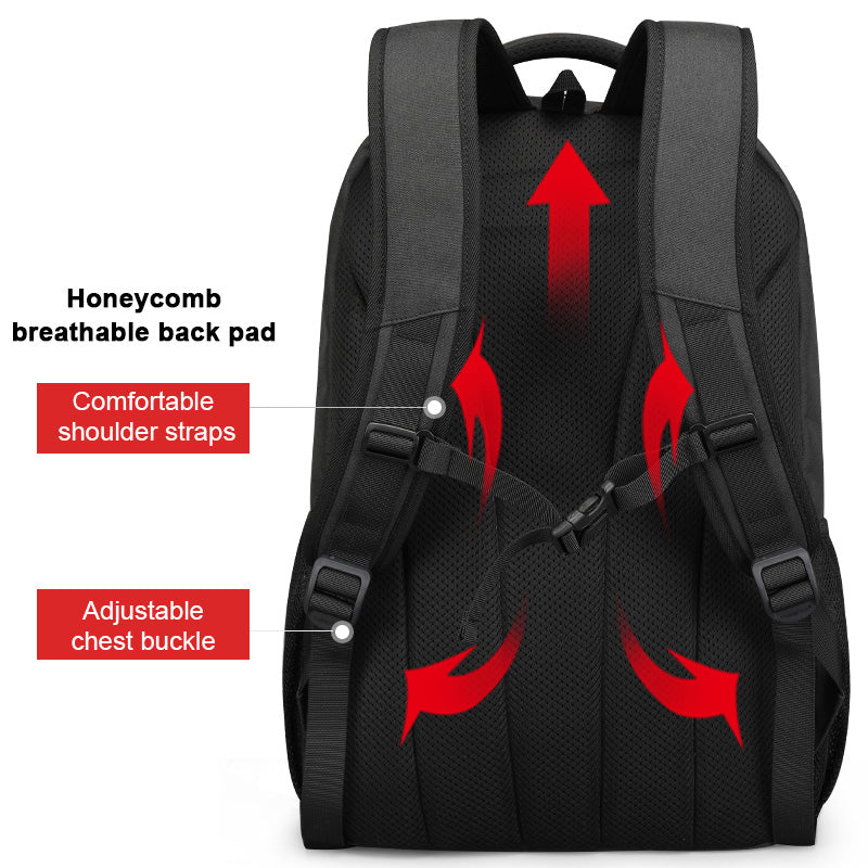 Mochila Ejecutiva Negra T-B3893