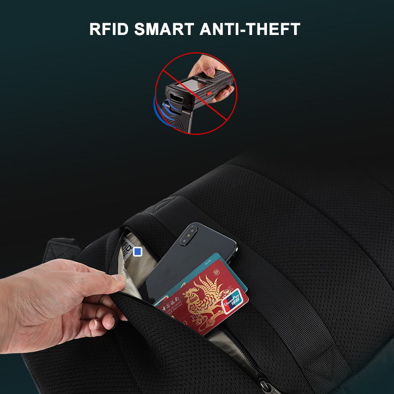 Mochila Ejecutiva Azul T-B3906