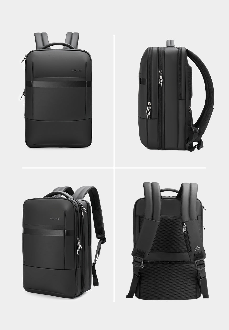 Mochila Ejecutiva Negra T-B3982