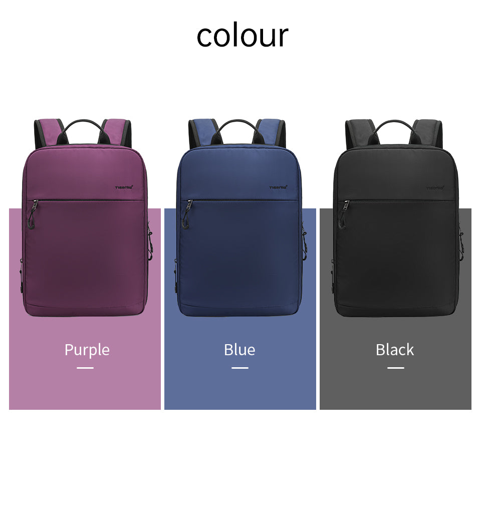 Mochila Ejecutiva Negra T-B9013