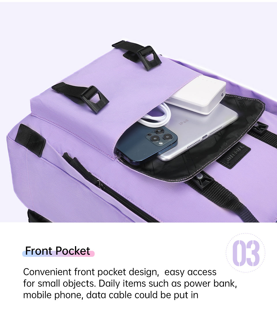 Mochila Academica Violeta T-B9016