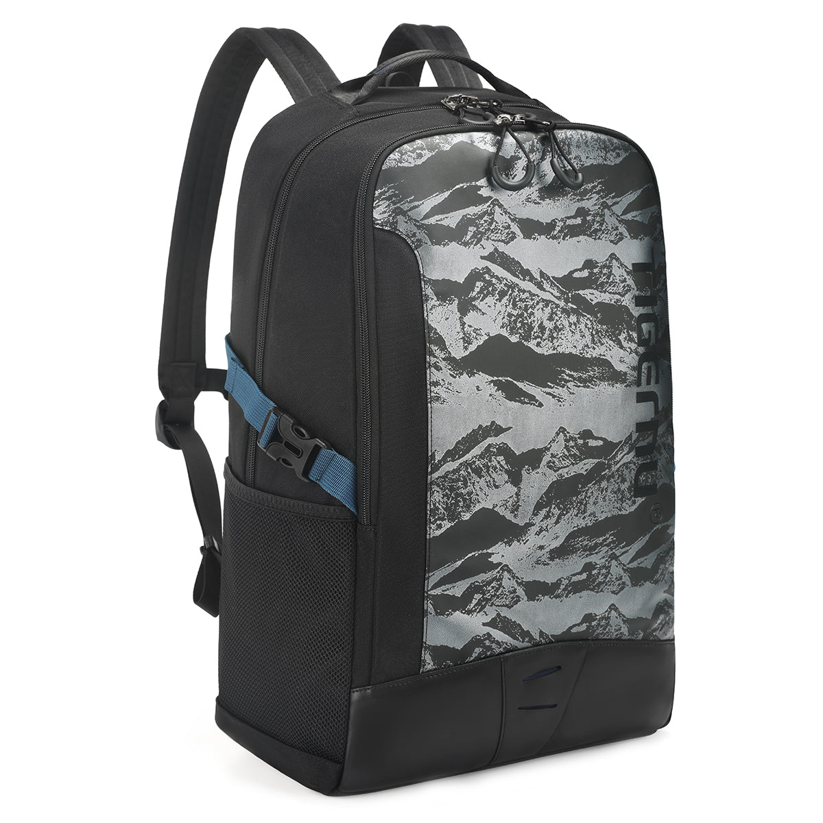 Mochila Urbana Negro con Gris T-B9021