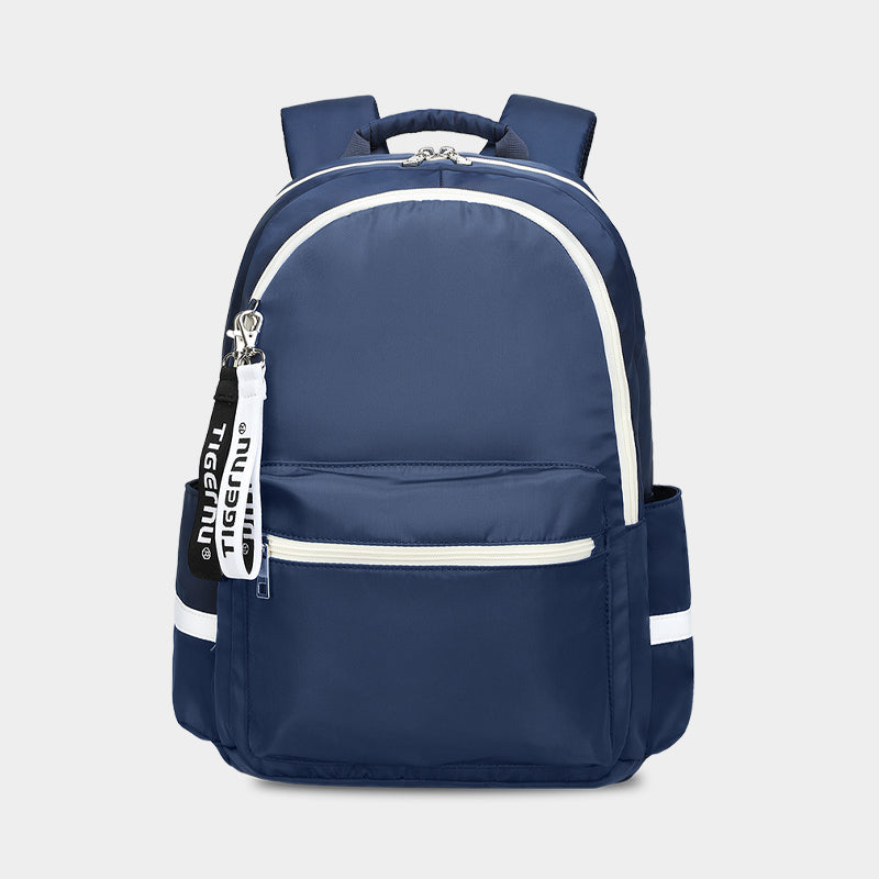 Mochila Académica Negro/Naranjo T-B9030B