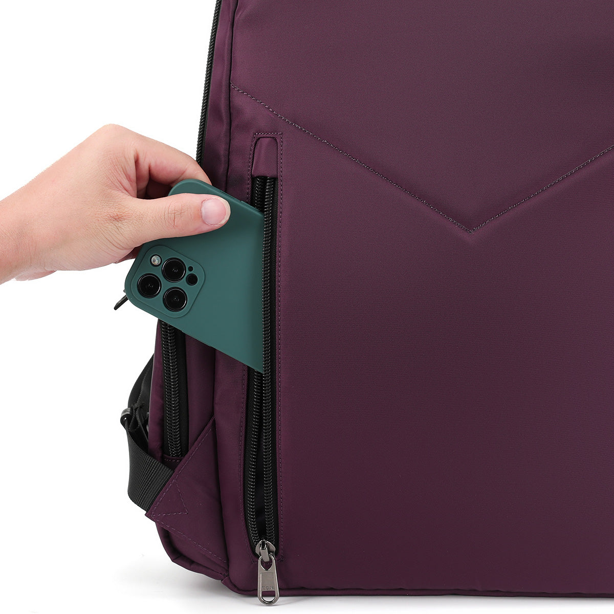 Mochila Ejecutiva Morado T-B9178