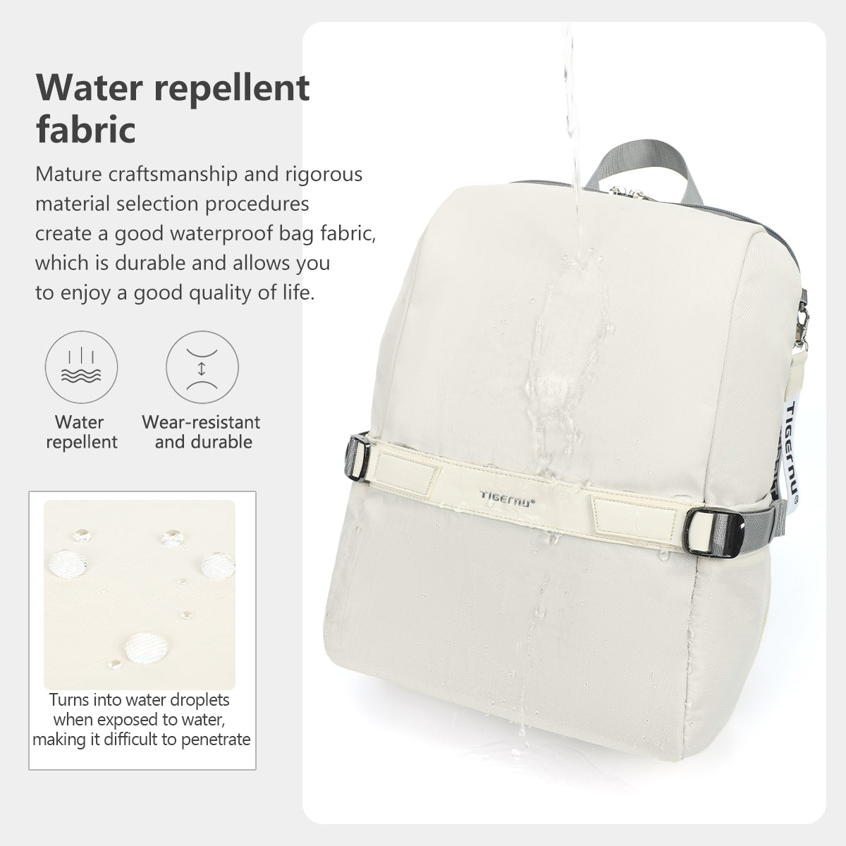 Mochila Urbana Blanca T-B9511
