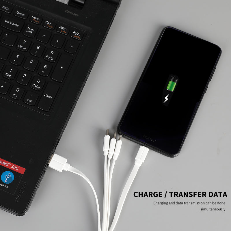 Cable USB Blanco T-C008