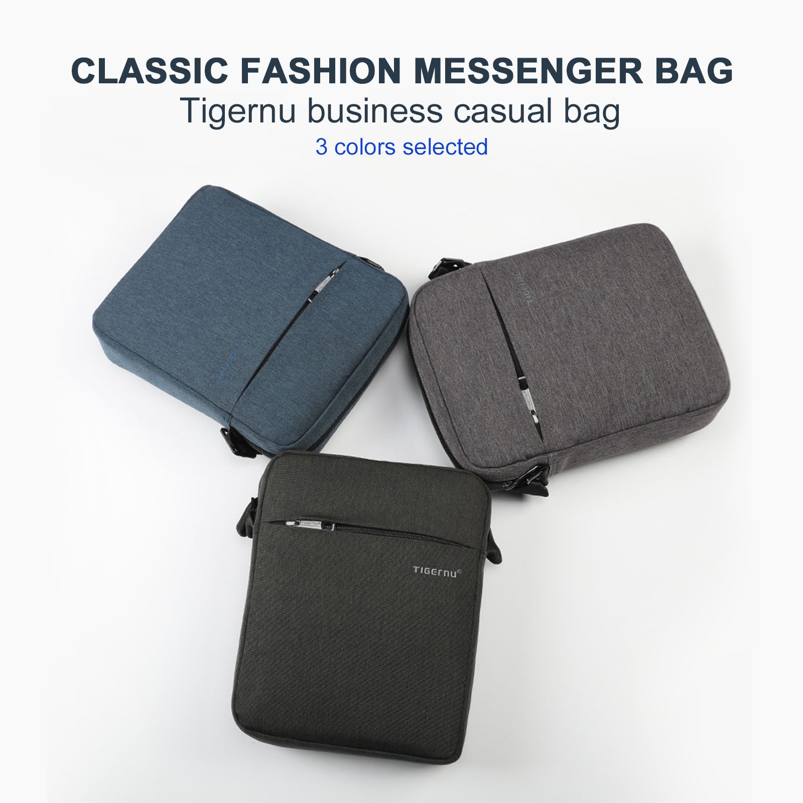 Bolso Tipo Bandoleras Azul T-L5102