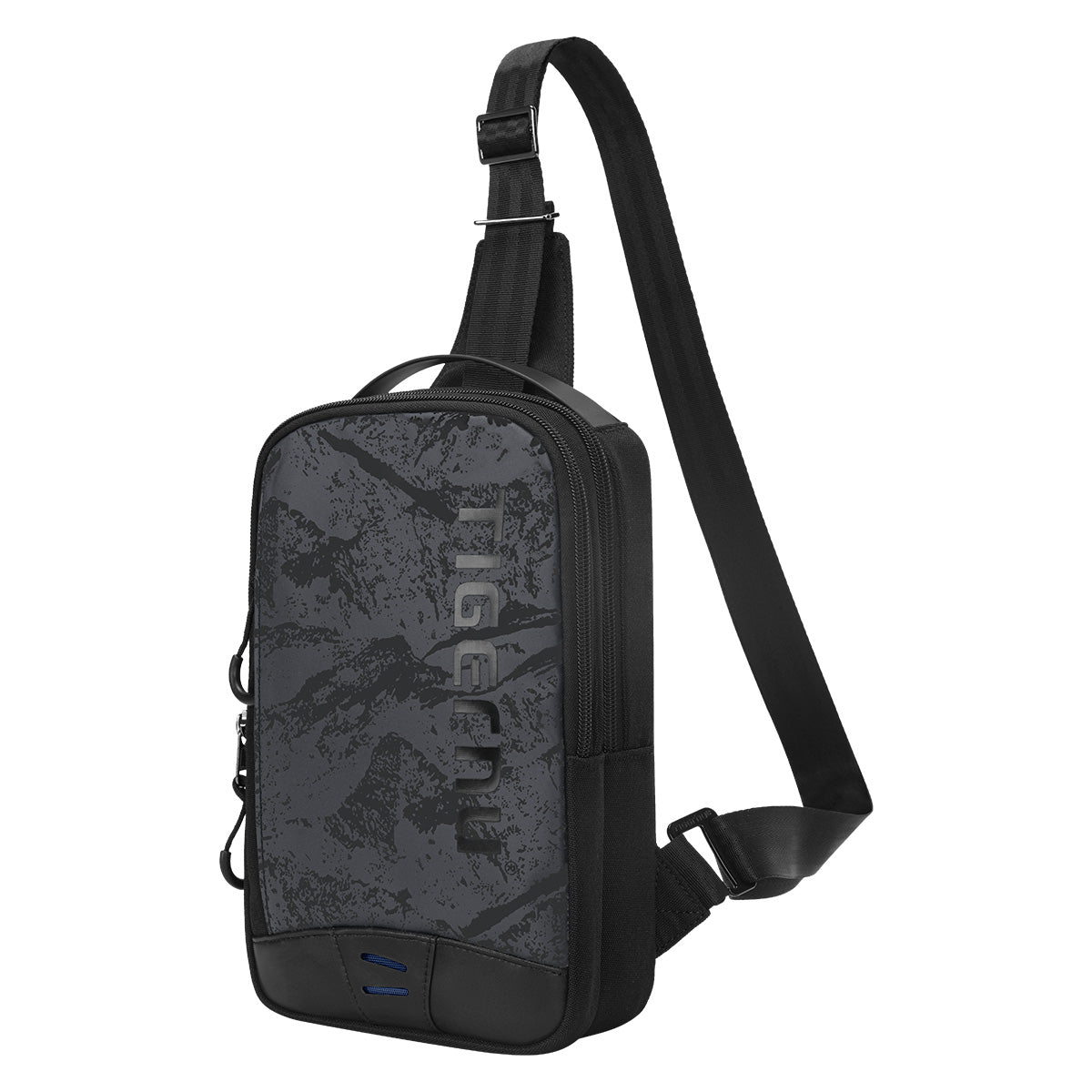 Bolso Tipo Bandoleras Negro/Azul T-S8189