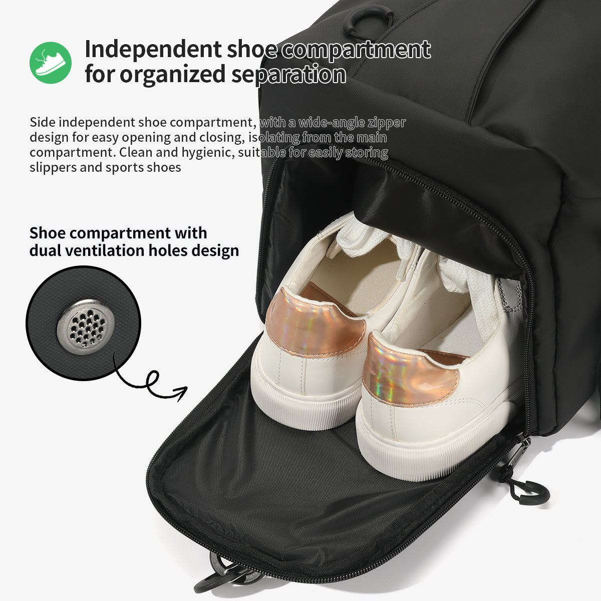 Bolso GYM Negro T-S8890
