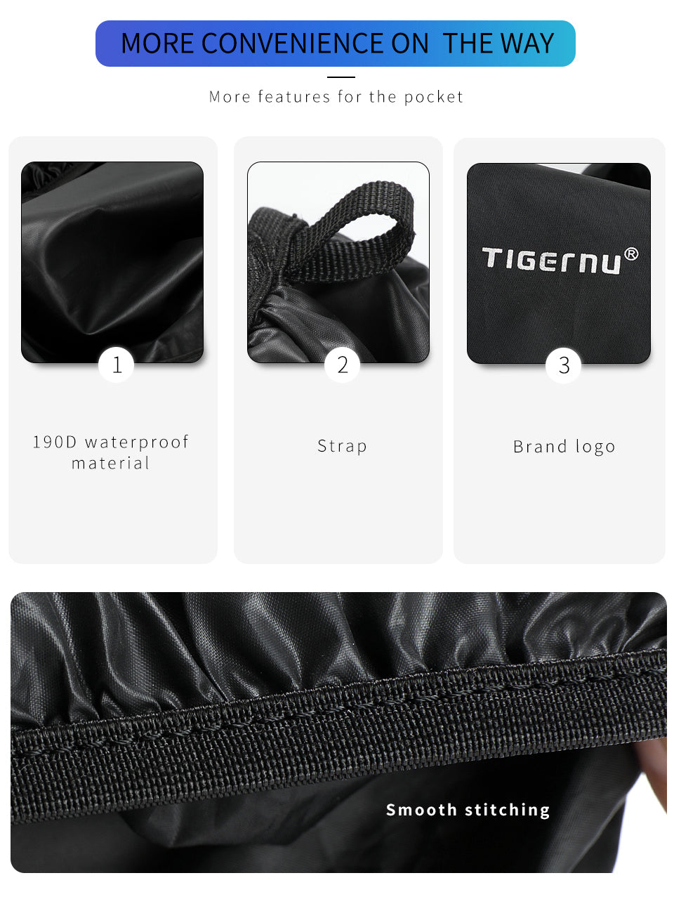 Cobertor De Lluvia Negro Rain cover