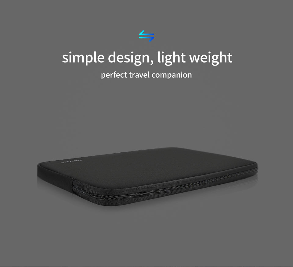 Funda Para Notebook Negra T-A001L