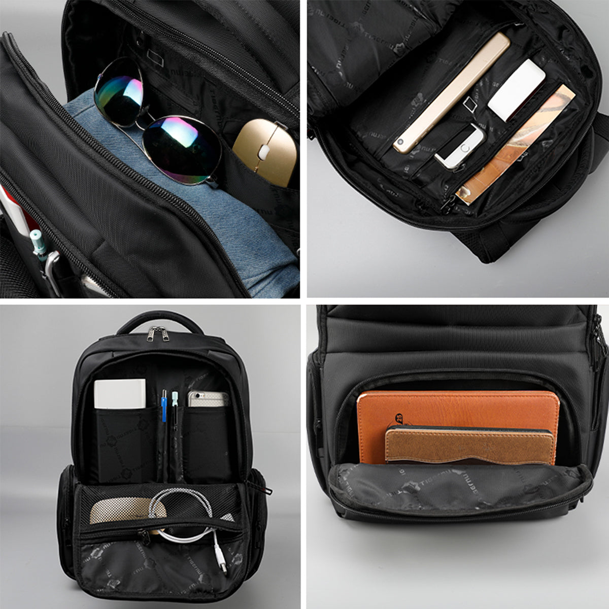 Mochila Ejecutiva Negro T-B3140