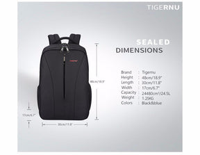 Mochila Ejecutiva Negra T-B3220