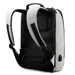 Mochila Ejecutiva Gris  T-B3305A