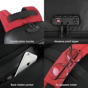 Mochila Ejecutiva Rojo T-B3611