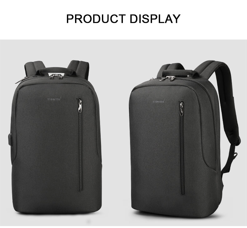 Mochila Ejecutiva Grafito T-B3621B