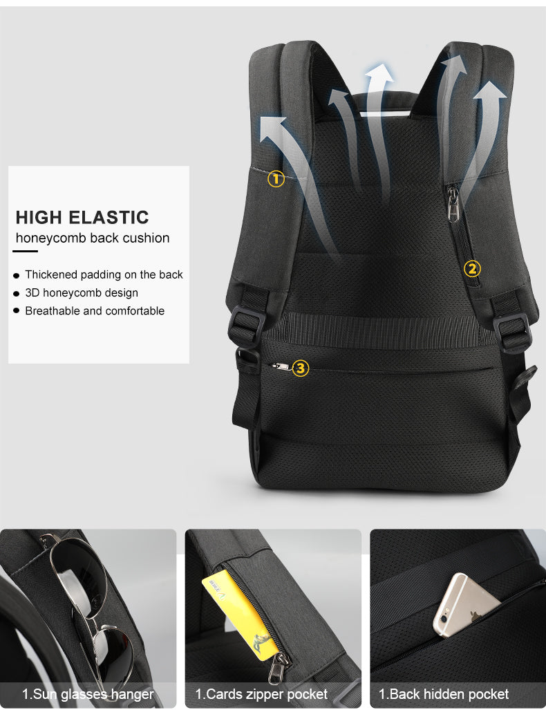 Mochila Ejecutiva Grafito T-B3621B
