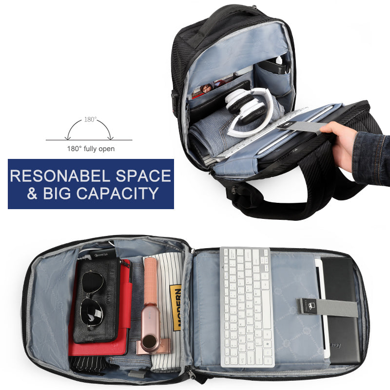 Mochila Ejecutiva Negra T-B3655