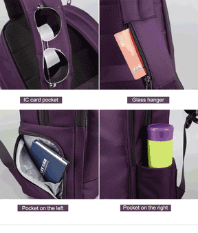 Mochila Ejecutiva Morada T-B3668