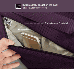 Mochila Ejecutiva Morada T-B3668