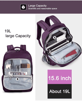 Mochila Ejecutiva Morada T-B3668