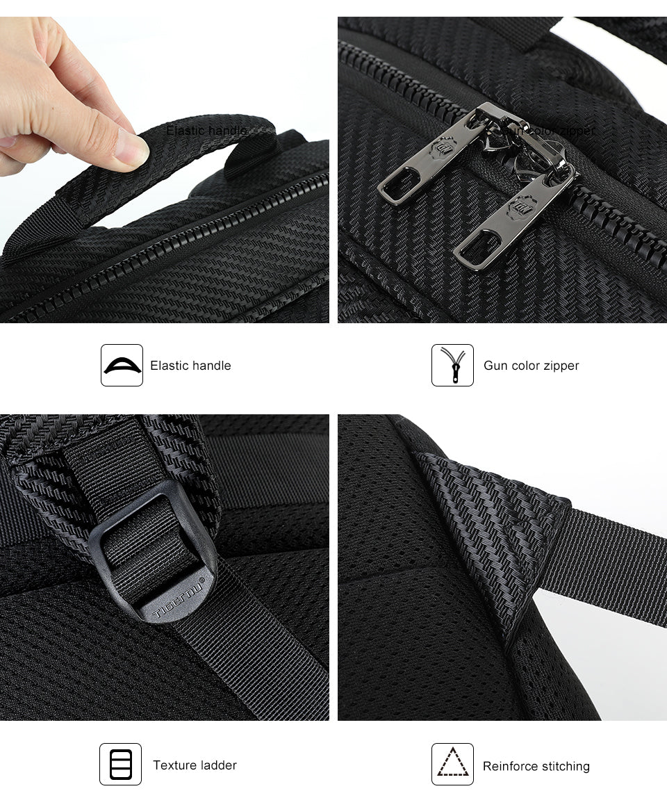 Mochila Ejecutiva Negra T-B3899