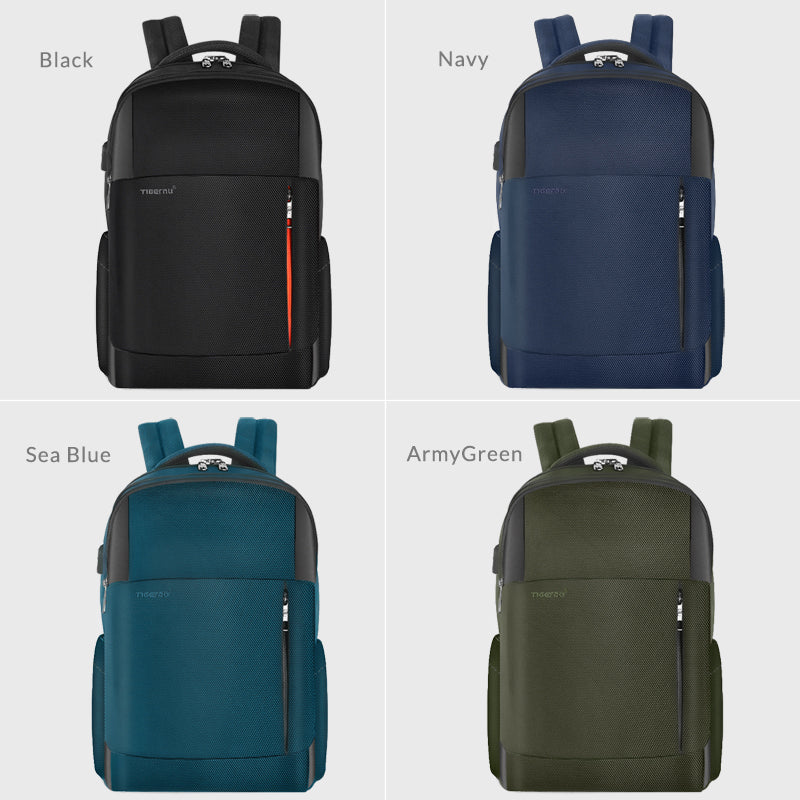 Mochila Ejecutiva Azul T-B3906