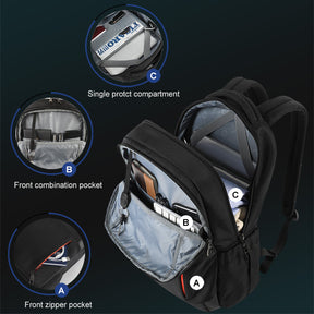 Mochila Ejecutiva Azul T-B3906