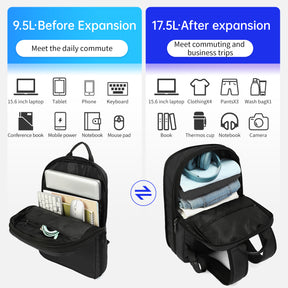 Mochila Ejecutiva Negra T-B9013