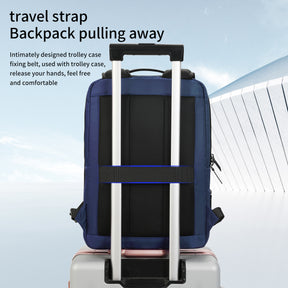 Mochila Ejecutiva Azul Marino T-B9013