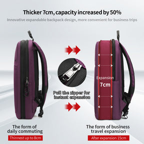 Mochila Ejecutiva Morada T-B9013