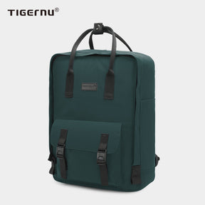 Mochila Academica Verde Azulado T-B9016