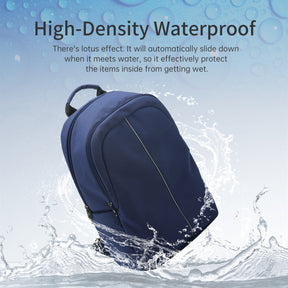 Mochila Academica Azul Marino T-B9017