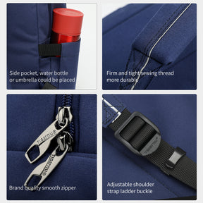 Mochila Academica Azul Marino T-B9017