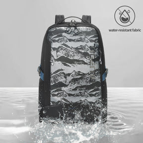 Mochila Urbana Negro con Gris T-B9021