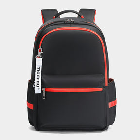 Mochila Académica Negro/Naranjo T-B9030B