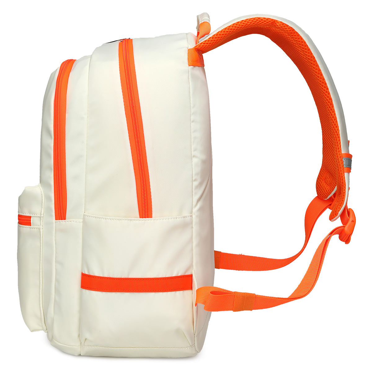 Mochila Académica Beige/Naranjo T-B9030B