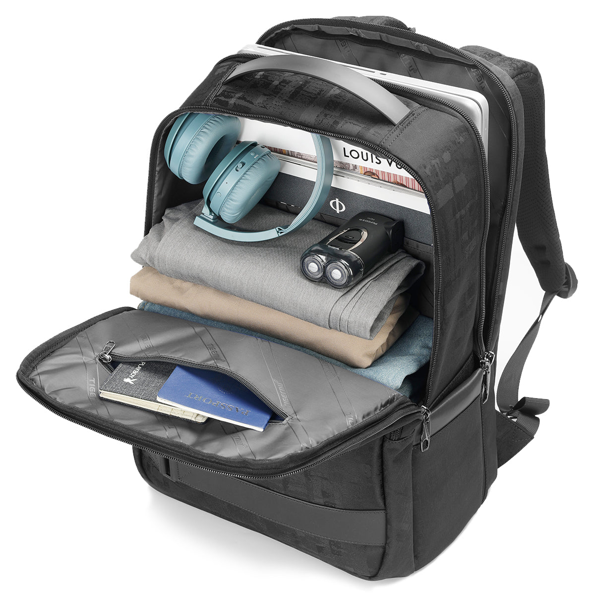 Mochila Ejecutiva Negra T-B9058