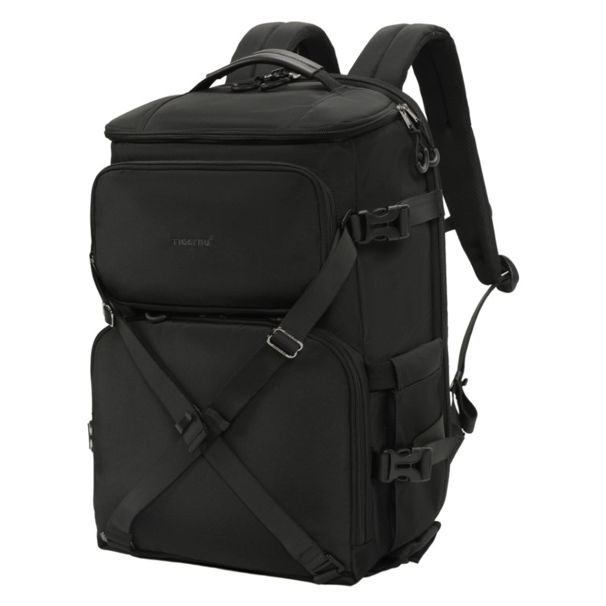 Mochila Para Camaras Fotografica Negra T-B9235