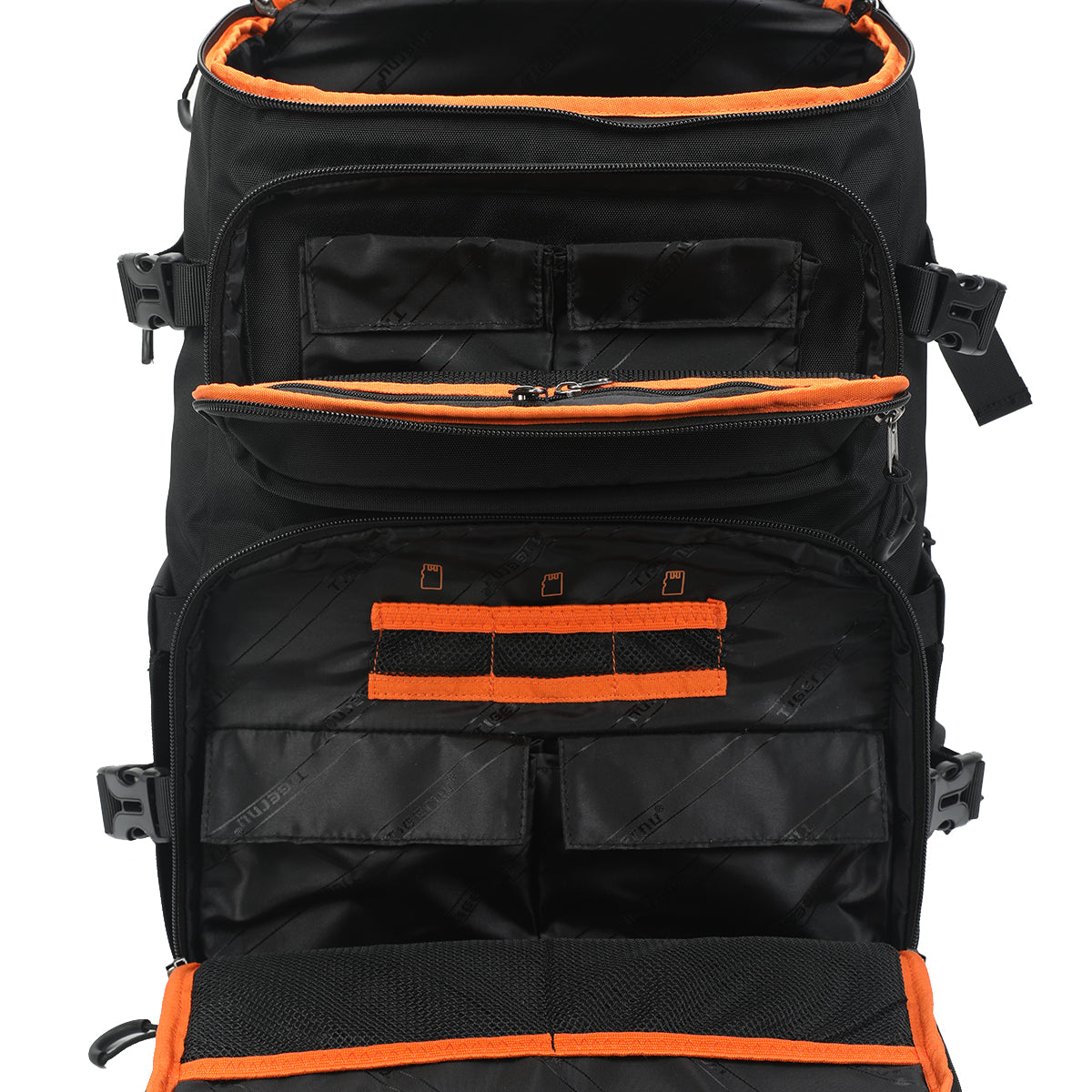 Mochila Para Camaras Fotografica Negra T-B9235