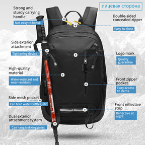 Mochila Outdoor Negra T-B9280