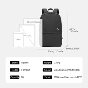 Mochila Académica Negra T-B9325