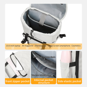 Mochila Urbana Gris Claro T-B9381