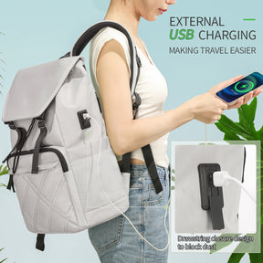 Mochila Urbana Gris Claro T-B9381