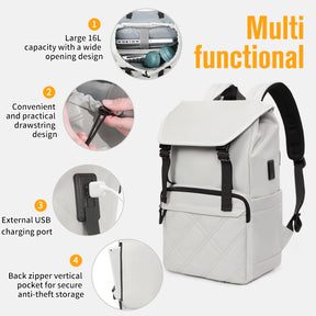 Mochila Urbana Gris Claro T-B9381