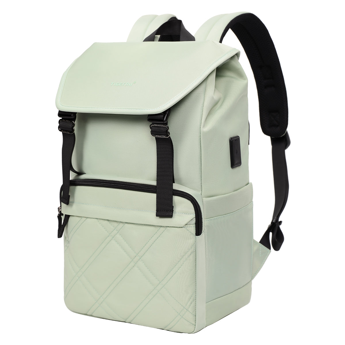 Mochila Urbana Verde Claro T-B9381