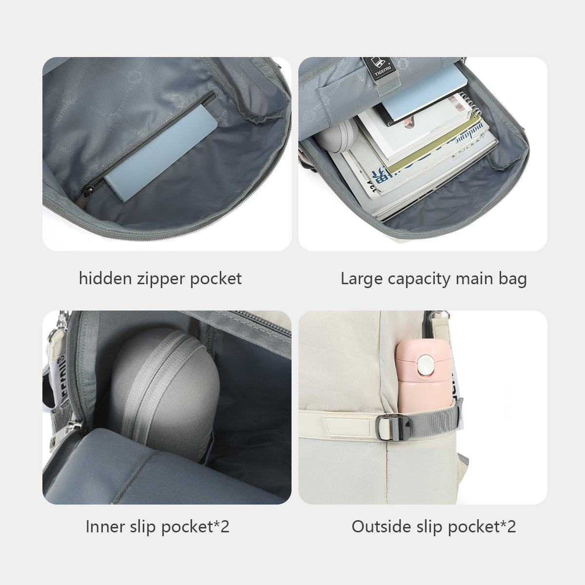 Mochila Urbana Blanca T-B9511